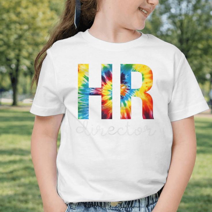 HR Director For Work Tie Dye Back To School Appreciation Day Graphic Toddler T-Shirt HR Director For Work Tie Dye Back To School Appreciation Day Graphic Toddler T-Shirt