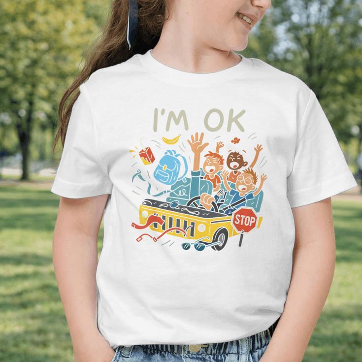 Humorous Graphic Art For School Bus Driver Back To School Graphic Toddler T-Shirt Humorous Graphic Art For School Bus Driver Back To School Graphic Toddler T-Shirt