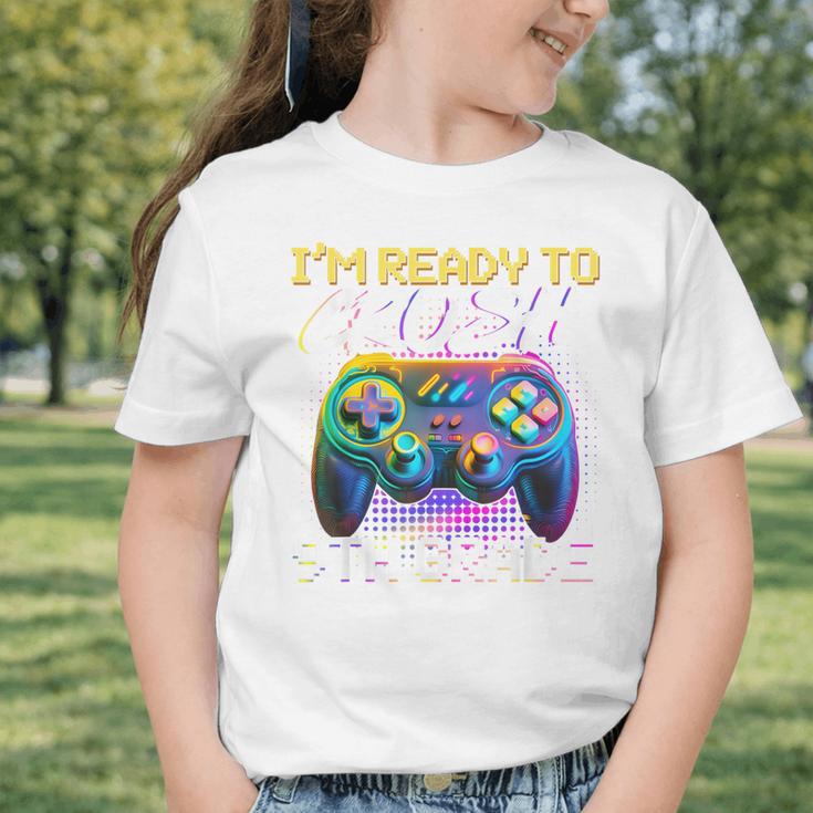 I'm Ready To Crush 9th Grade Back To School Video Game Boys Graphic Toddler T-Shirt I'm Ready To Crush 9th Grade Back To School Video Game Boys Graphic Toddler T-Shirt