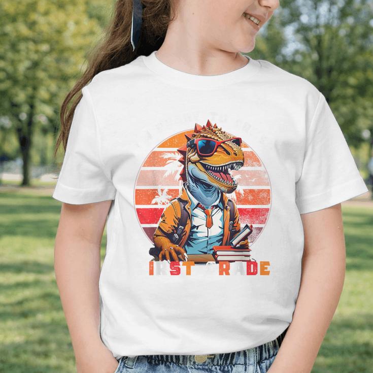 I'm Ready To Crush First Grade DinosaurRex Back To School Graphic Toddler T-Shirt