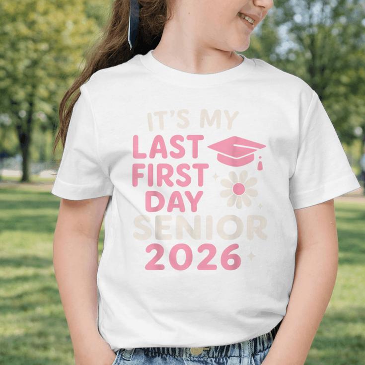 It’s My Last First Day Senior 2026 Back To School Class 2026 Graphic Toddler T-Shirt It’s My Last First Day Senior 2026 Back To School Class 2026 Graphic Toddler T-Shirt