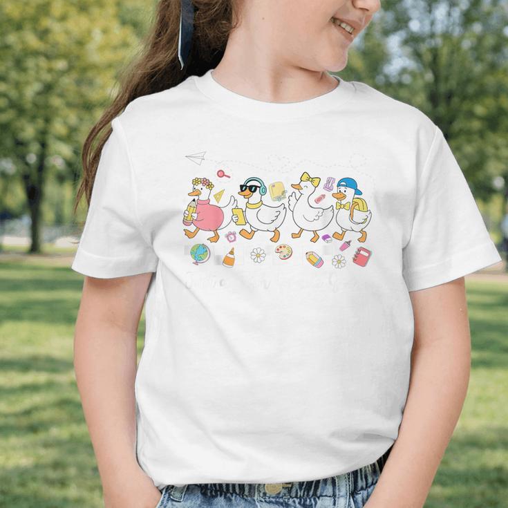 Just A Fifth Grade Goose Back To School Cute Goose 5th Grade Graphic Toddler T-Shirt