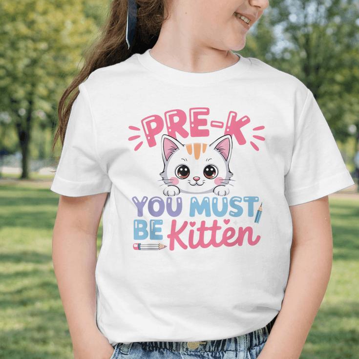 Kitten Back To School Girls Preschool Cat Lover Graphic Toddler T-Shirt Kitten Back To School Girls Preschool Cat Lover Graphic Toddler T-Shirt