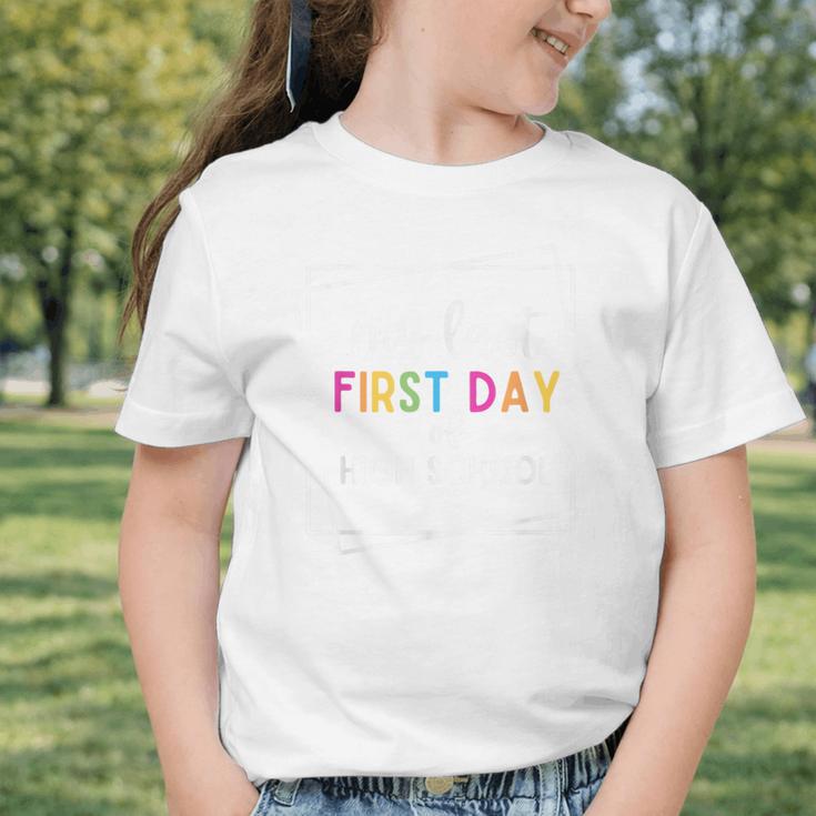 My Last First Day Of High School Back To School Graphic Toddler T-Shirt