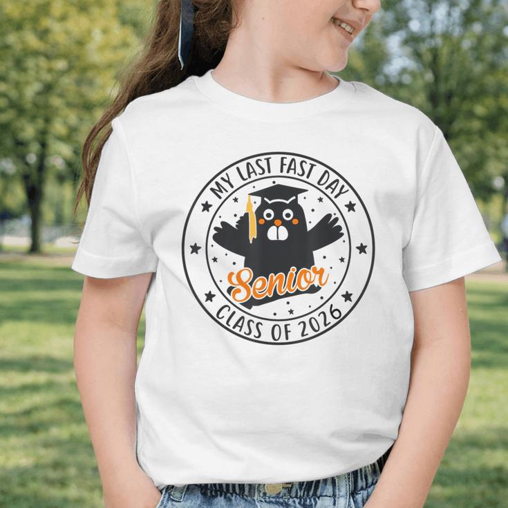 My Last First Day Senior 2026 Cat Back To School Cool Class Graphic Toddler T-Shirt My Last First Day Senior 2026 Cat Back To School Cool Class Graphic Toddler T-Shirt