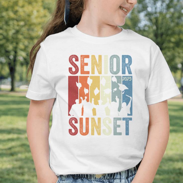 Last First Day Senior Sunset Class Of 2025 Back To School Performance Graphic Toddler T-Shirt Last First Day Senior Sunset Class Of 2025 Back To School Performance Graphic Toddler T-Shirt