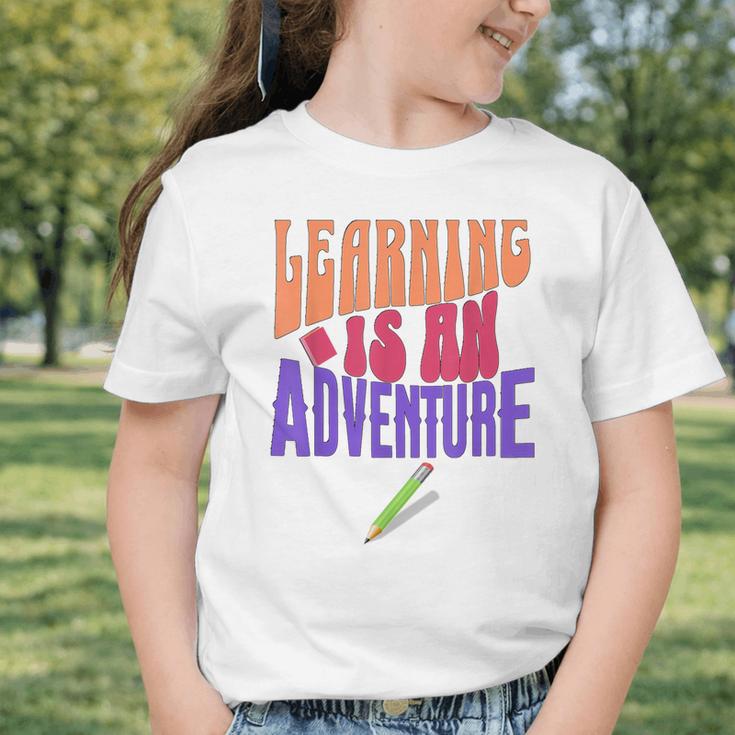 Learning Back To School Is a Motivational Graphic Toddler T-Shirt Learning Back To School Is a Motivational Graphic Toddler T-Shirt