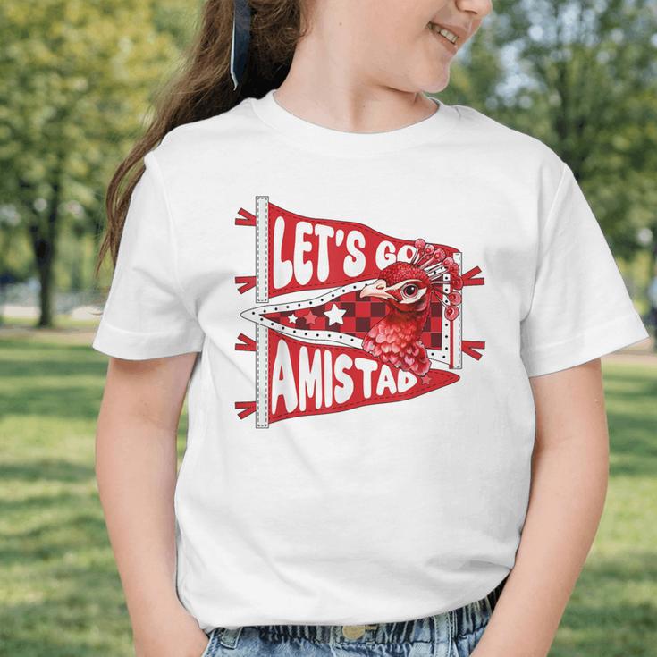 Let's Go Amistad Friendship Back To School Spirit Graphic Toddler T-Shirt Let's Go Amistad Friendship Back To School Spirit Graphic Toddler T-Shirt