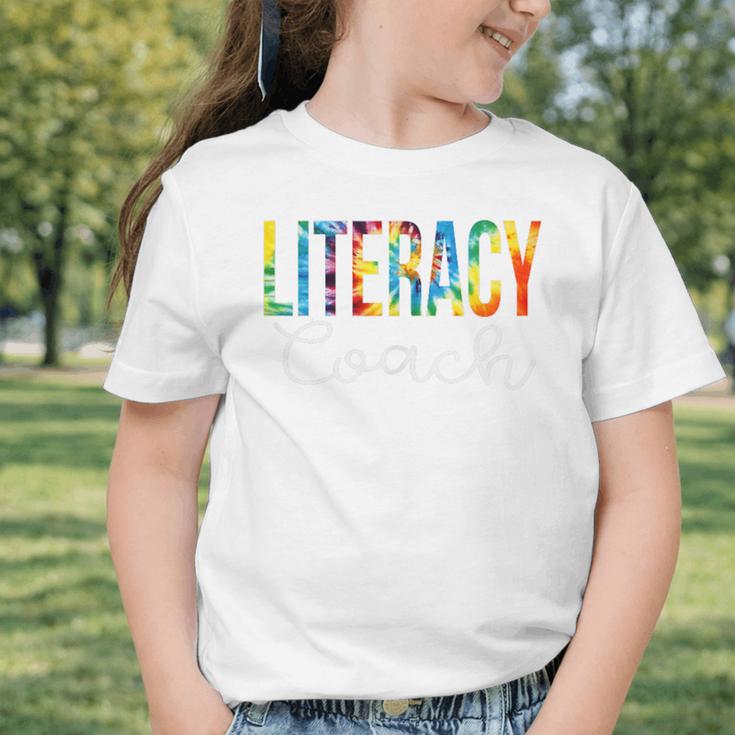 Literacy Coach Women Tie Dye Back To School Appreciation Day Graphic Toddler T-Shirt Literacy Coach Women Tie Dye Back To School Appreciation Day Graphic Toddler T-Shirt