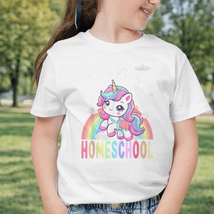 Little Miss Homeschool Back To School Girls Homeschool Graphic Toddler T-Shirt Little Miss Homeschool Back To School Girls Homeschool Graphic Toddler T-Shirt