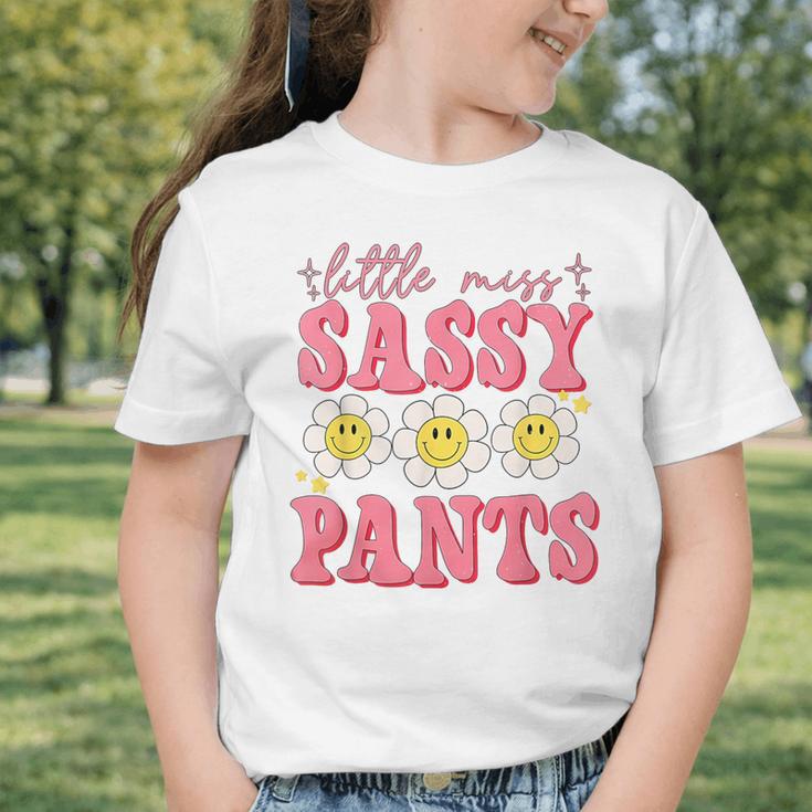 Little Miss Sassy Pants Back To School Girls Graphic Toddler T-Shirt