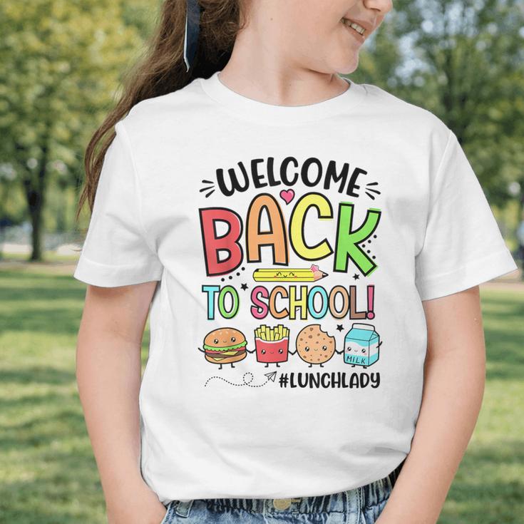 Lunch Lady Welcome Back To School First Day Of School Graphic Toddler T-Shirt Lunch Lady Welcome Back To School First Day Of School Graphic Toddler T-Shirt