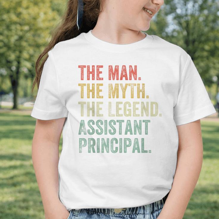 Man Myth The Legend Assistant Principal Dad Back To School Graphic Toddler T-Shirt Man Myth The Legend Assistant Principal Dad Back To School Graphic Toddler T-Shirt