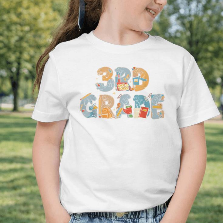 Manatee Third Grade Back To School Kids Boys Girls Graphic Toddler T-Shirt Manatee Third Grade Back To School Kids Boys Girls Graphic Toddler T-Shirt