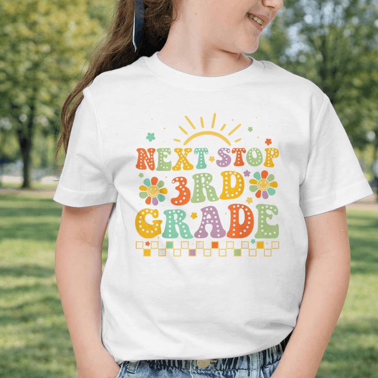 Next Stop 3rd Grade Groovy Retro Third Grade Back To School Graphic Toddler T-Shirt Next Stop 3rd Grade Groovy Retro Third Grade Back To School Graphic Toddler T-Shirt