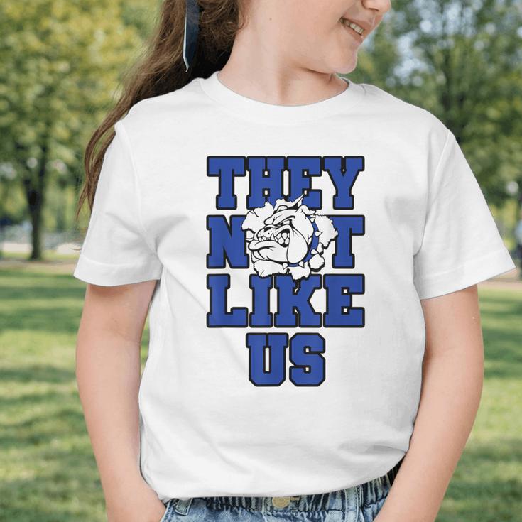 Not Like Bulldog Back To School Spirit B Graphic Toddler T-Shirt Not Like Bulldog Back To School Spirit B Graphic Toddler T-Shirt