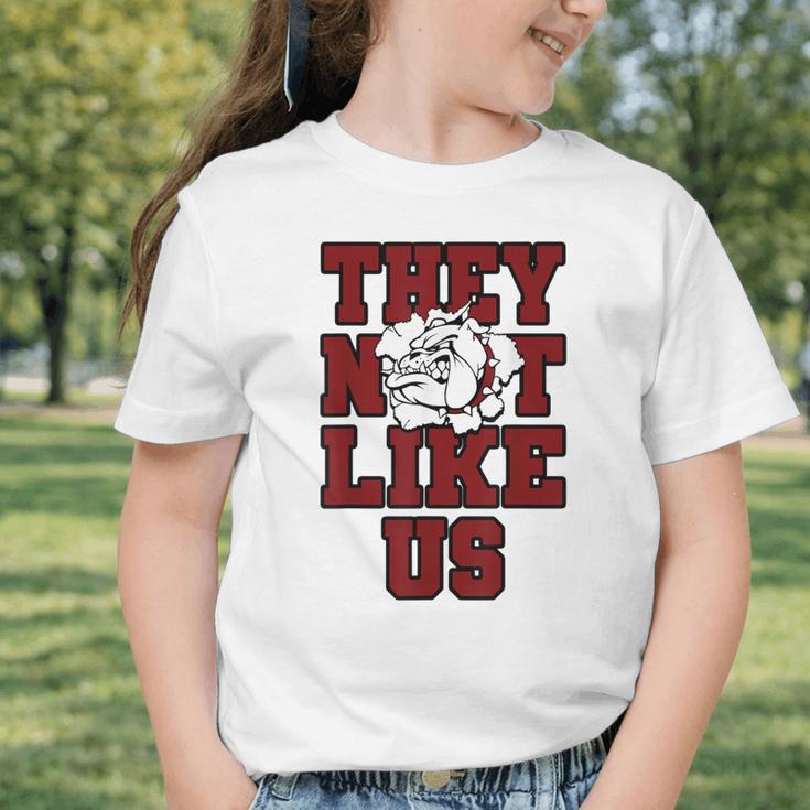 Not Like Bulldog Back To School Spirit M Graphic Toddler T-Shirt