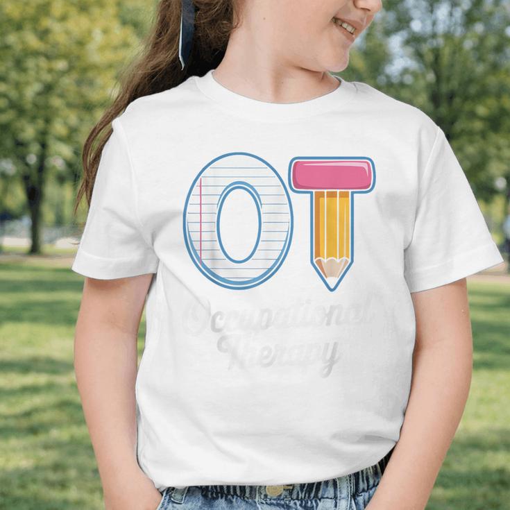 Occupational Therapy OT And COTA Back To School Graphic Toddler T-Shirt Occupational Therapy OT And COTA Back To School Graphic Toddler T-Shirt