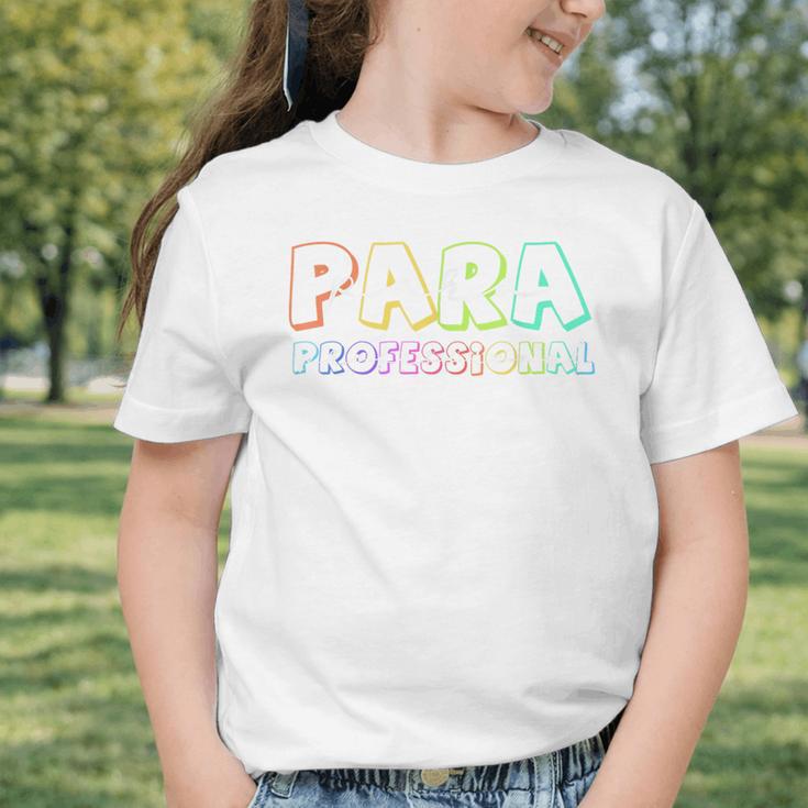 Para Paraprofessional Paraeducator First Day Back To School Graphic Toddler T-Shirt Para Paraprofessional Paraeducator First Day Back To School Graphic Toddler T-Shirt