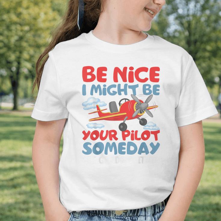 I Might Be Your Pilot First Day Back To School 1st Grade Graphic Toddler T-Shirt