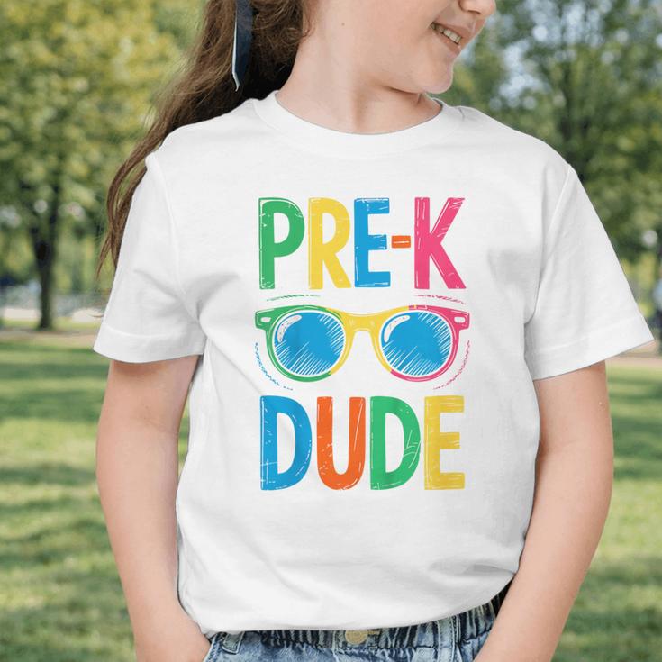 Pre-K Dude Shirt Back To School First Day Of Preschool Boy Graphic Toddler T-Shirt