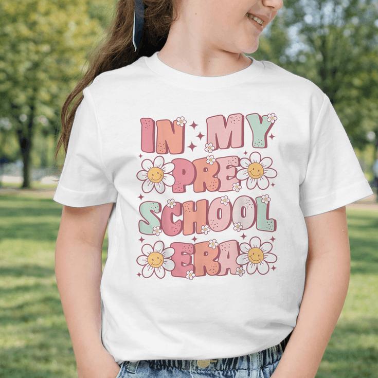 In My Preschool Era Retro Cute Groovy Pre K Back To School Graphic Toddler T-Shirt In My Preschool Era Retro Cute Groovy Pre K Back To School Graphic Toddler T-Shirt