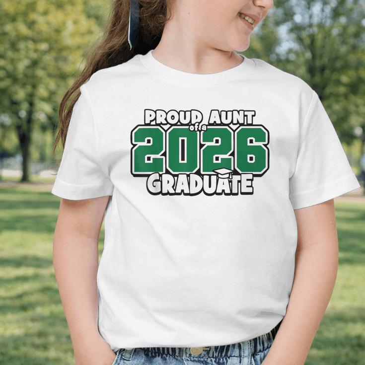 Proud Aunt Of 2026 Graduate Matching Back To School G Graphic Toddler T-Shirt