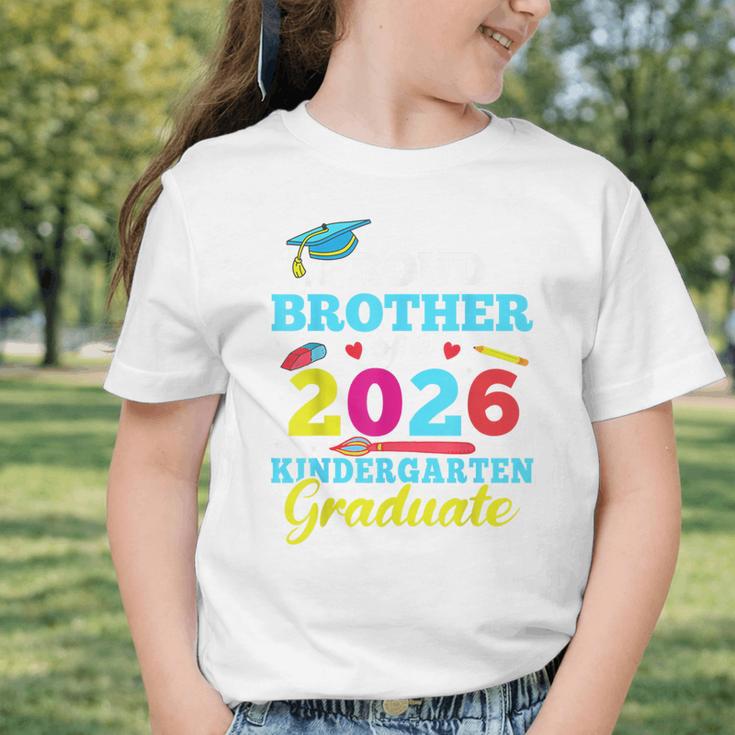 Proud Brother Of 2026 Kindergarten Graduate Back To School Graphic Toddler T-Shirt Proud Brother Of 2026 Kindergarten Graduate Back To School Graphic Toddler T-Shirt