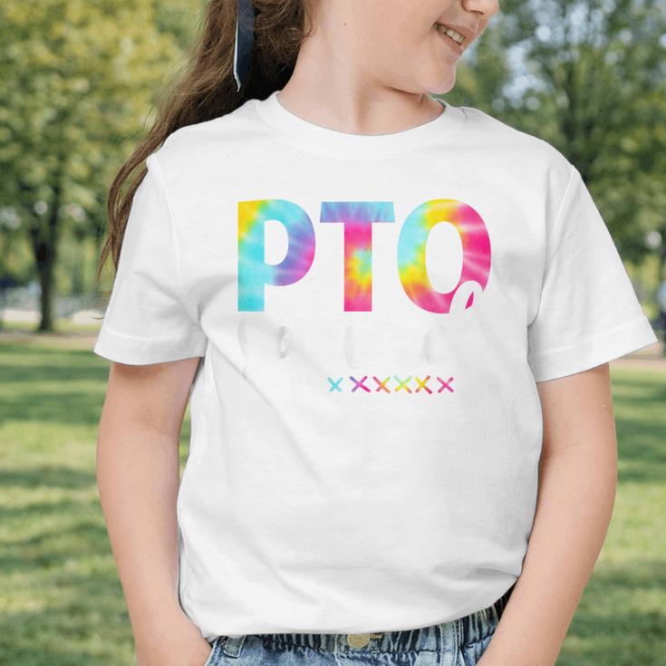 Pto Squad Groovy Back To School Women Appreciation Graphic Toddler T-Shirt
