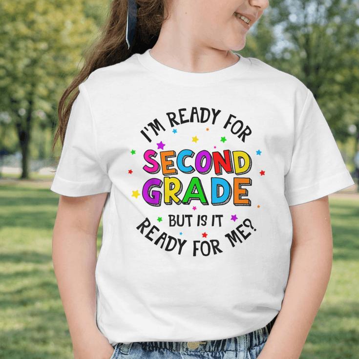 Ready For 2nd Grade But Is It Ready For Me Back To School Graphic Toddler T-Shirt