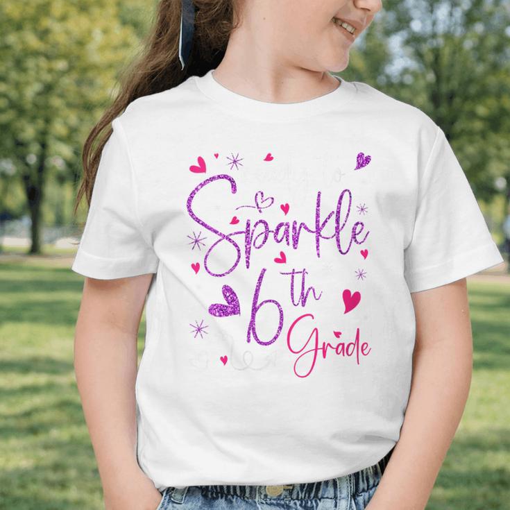Ready To Sparkle 6th Grade Back To School For Girls Graphic Toddler T-Shirt Ready To Sparkle 6th Grade Back To School For Girls Graphic Toddler T-Shirt