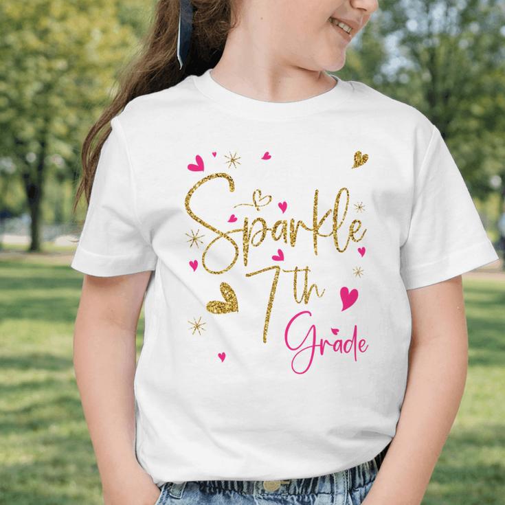 Ready To Sparkle 7th Grade Back To School For Girls Performance Graphic Toddler T-Shirt Ready To Sparkle 7th Grade Back To School For Girls Performance Graphic Toddler T-Shirt