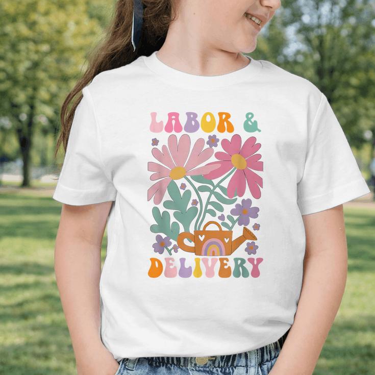 Retro Labor And Delivery Nurse Back To School Men Women Graphic Toddler T-Shirt Retro Labor And Delivery Nurse Back To School Men Women Graphic Toddler T-Shirt