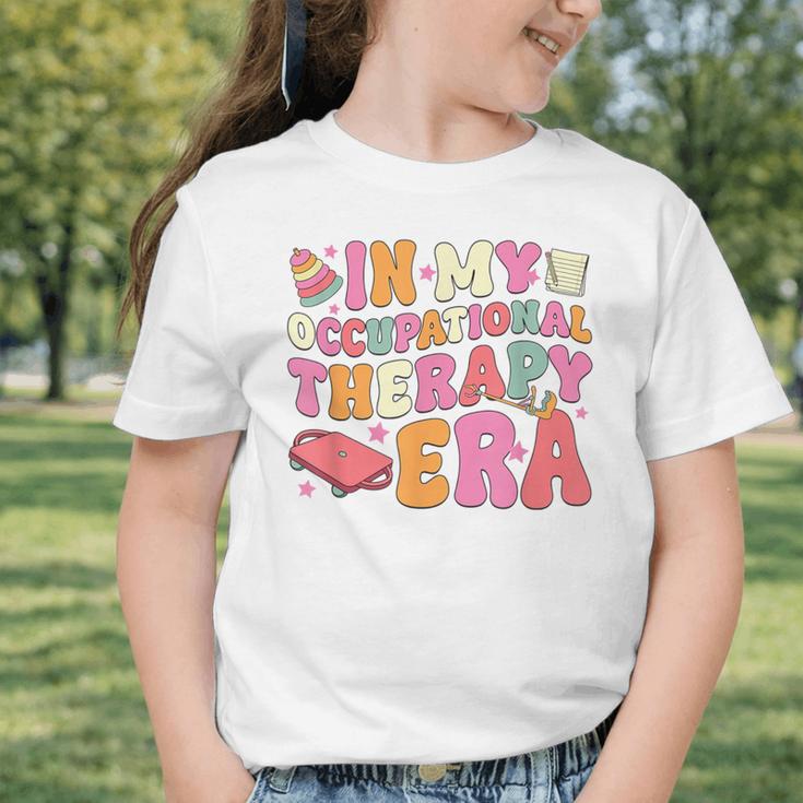 Retro In My Occupational Therapy Era OT OTA Back To School Graphic Toddler T-Shirt Retro In My Occupational Therapy Era OT OTA Back To School Graphic Toddler T-Shirt