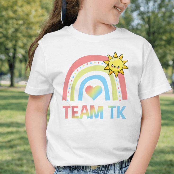 Retro Team TK Back To School Transitional Kindergarten Graphic Toddler T-Shirt Retro Team TK Back To School Transitional Kindergarten Graphic Toddler T-Shirt