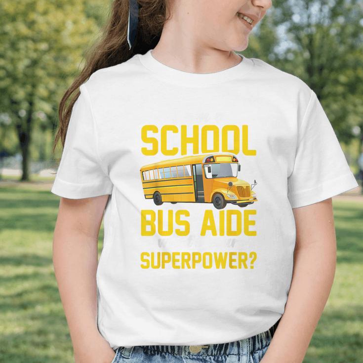 School Bus Aide Back To School Transport Bus Aide Graphic Toddler T-Shirt