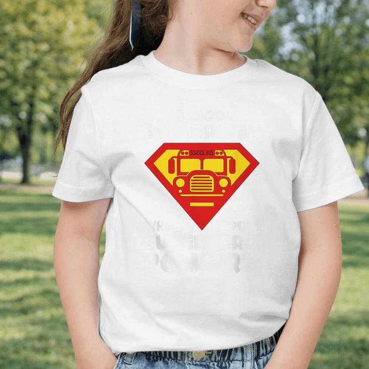 School Bus Driver Superhero Back To School Graphic Toddler T-Shirt School Bus Driver Superhero Back To School Graphic Toddler T-Shirt