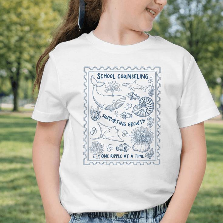 School Counselor Ocean Guidance Counselor Back To School Graphic Toddler T-Shirt School Counselor Ocean Guidance Counselor Back To School Graphic Toddler T-Shirt