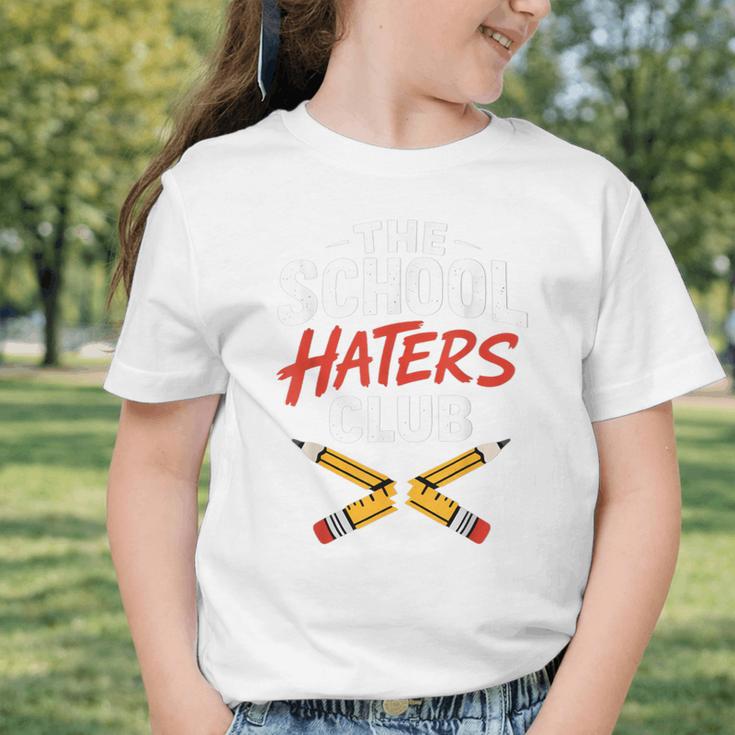 The School Haters Club Student Back To Schools Merch Graphic Toddler T-Shirt The School Haters Club Student Back To Schools Merch Graphic Toddler T-Shirt