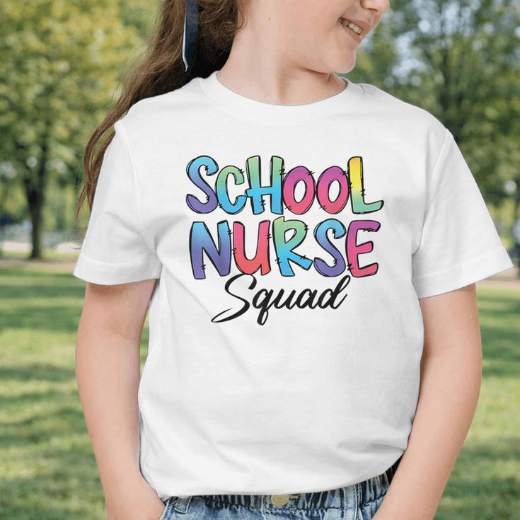 School Nurse Squad Tie Dye Back To School Appreciation Graphic Toddler T-Shirt School Nurse Squad Tie Dye Back To School Appreciation Graphic Toddler T-Shirt