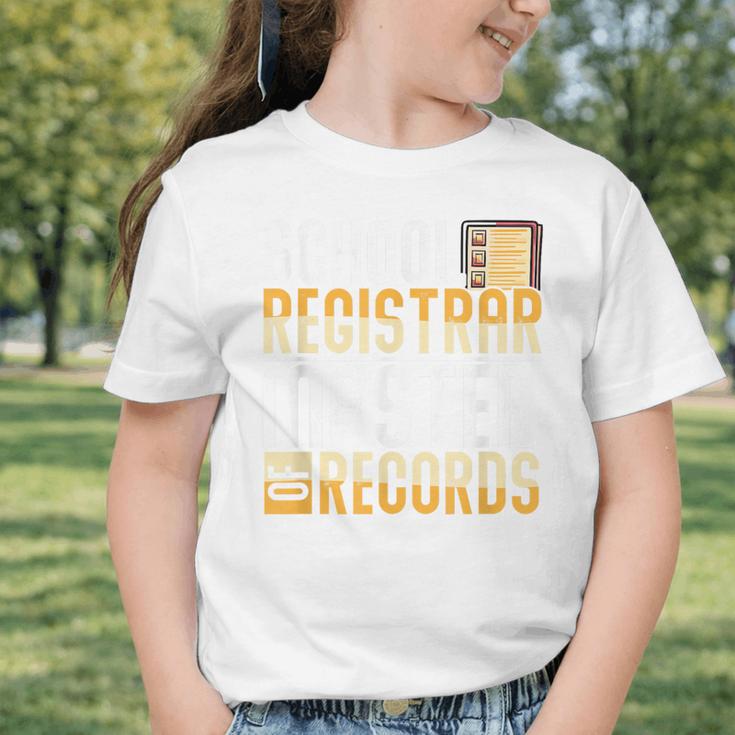 School Registrar Appreciation Back To School Registrar Graphic Toddler T-Shirt School Registrar Appreciation Back To School Registrar Graphic Toddler T-Shirt