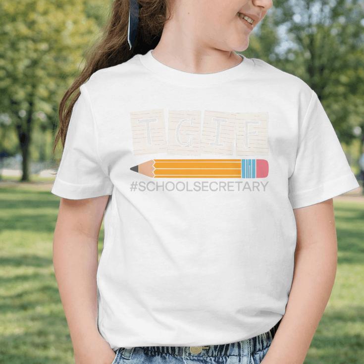 School Secretary Back To School Assistant Job Profession Premium Tri-Blend Graphic Toddler T-Shirt