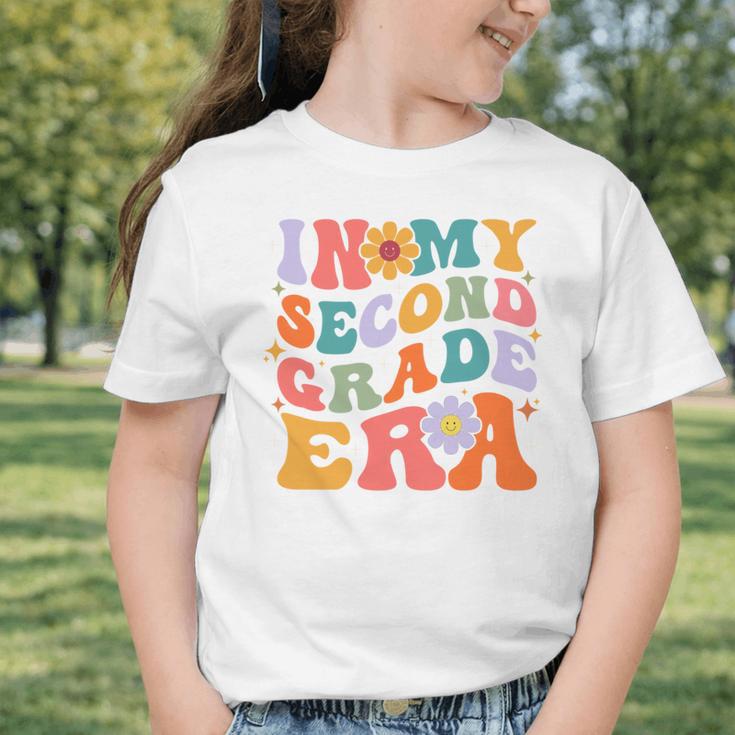 In My Second Grade Era Back To School Retro Groovy 2nd Grade Graphic Toddler T-Shirt In My Second Grade Era Back To School Retro Groovy 2nd Grade Graphic Toddler T-Shirt