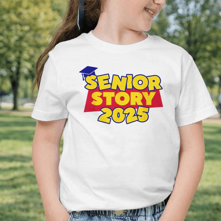 Senior 2025 Story Class Of 2025 Back To School 2025 Grad 25 Graphic Toddler T-Shirt Senior 2025 Story Class Of 2025 Back To School 2025 Grad 25 Graphic Toddler T-Shirt