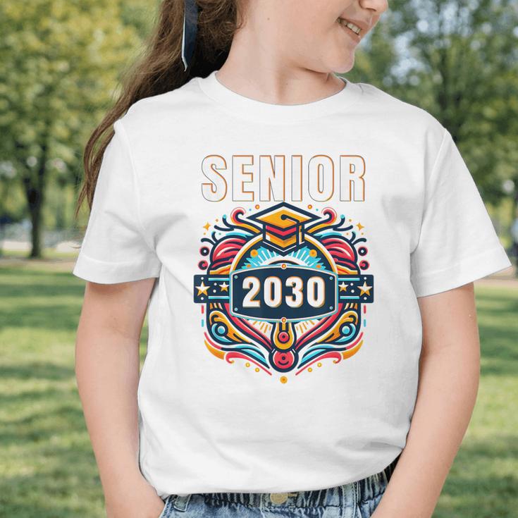 Senior 30 Class Of 2030 Back To School Graduation 2030 Graphic Toddler T-Shirt Senior 30 Class Of 2030 Back To School Graduation 2030 Graphic Toddler T-Shirt