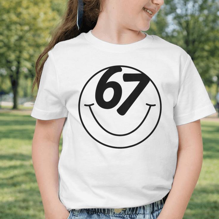 Six Seven Meme Viral Internet Sound 67 Back To School Graphic Toddler T-Shirt
