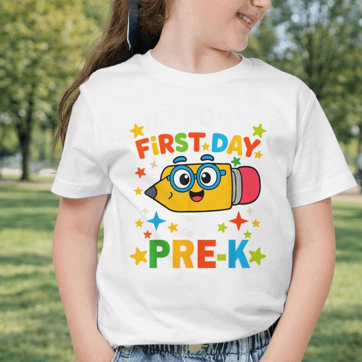 My Son's First Day Of Pre-K Back To School Kids Graphic Toddler T-Shirt