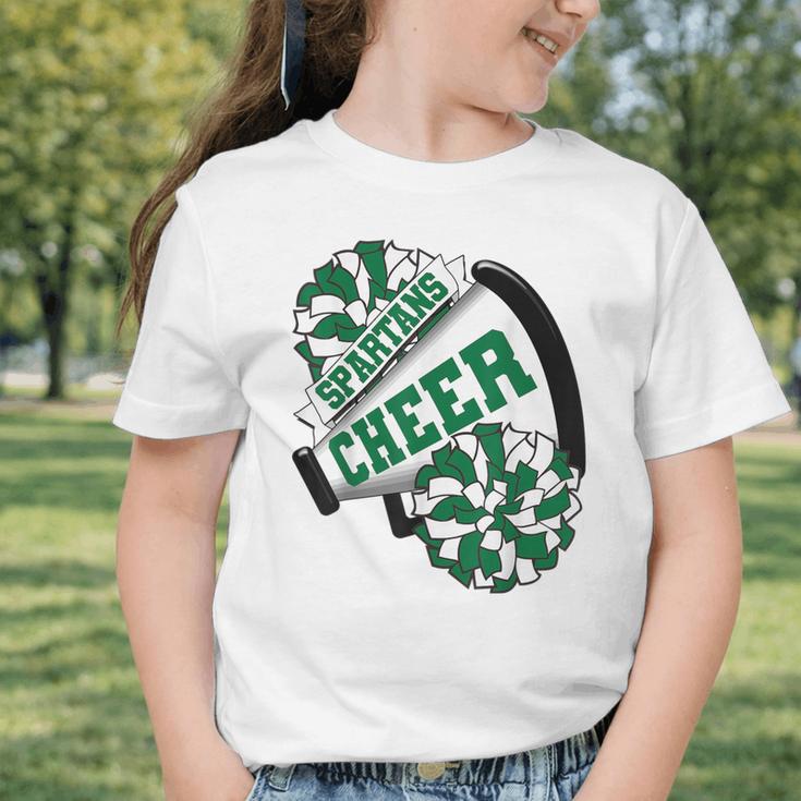 Spartans Cheer Back To School Cheerleading Spirit G Graphic Toddler T-Shirt