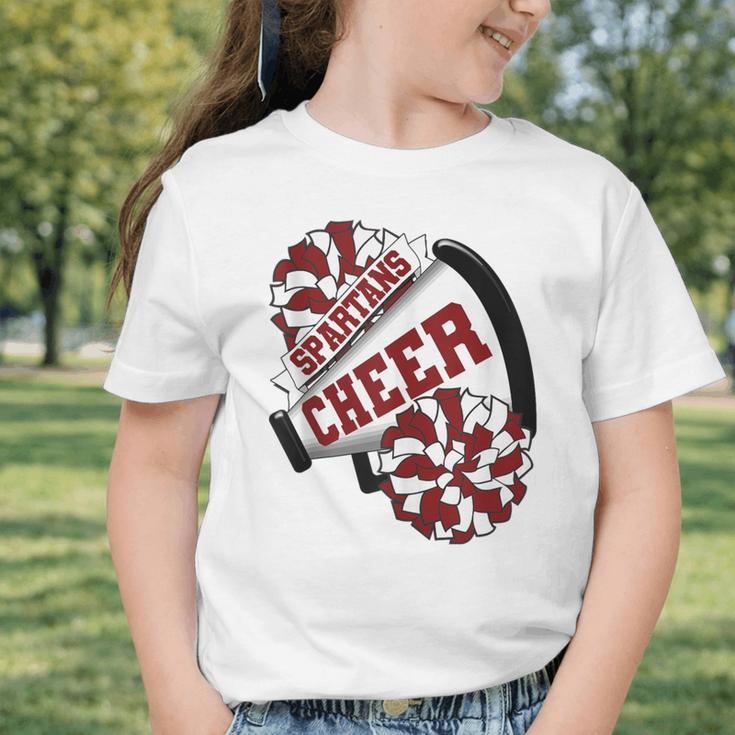 Spartans Cheer Back To School Cheerleading Spirit M Graphic Toddler T-Shirt Spartans Cheer Back To School Cheerleading Spirit M Graphic Toddler T-Shirt