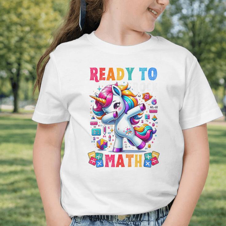 Student Back To School Math Squad Kids Girls Smarter Unicorn Graphic Toddler T-Shirt Student Back To School Math Squad Kids Girls Smarter Unicorn Graphic Toddler T-Shirt